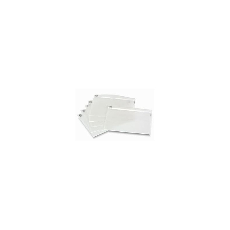 Plast lommer klar 155 x 230 mm 1000 stk