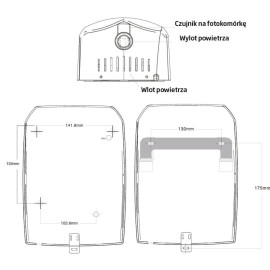 Håndtørrer 1500W MISTRAL Pro