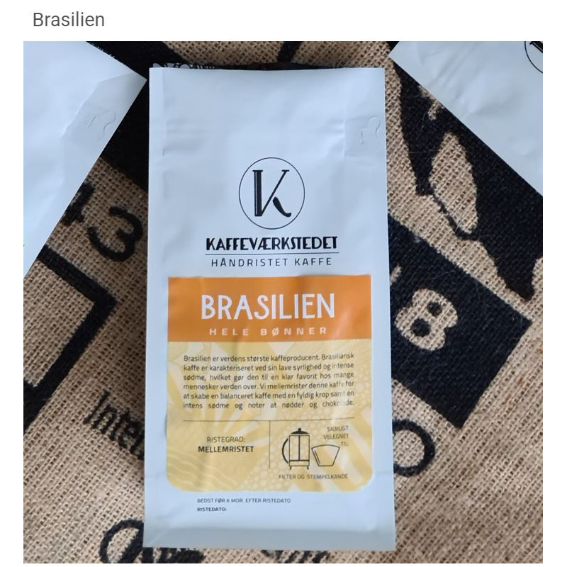 Brasilien filterkaffe