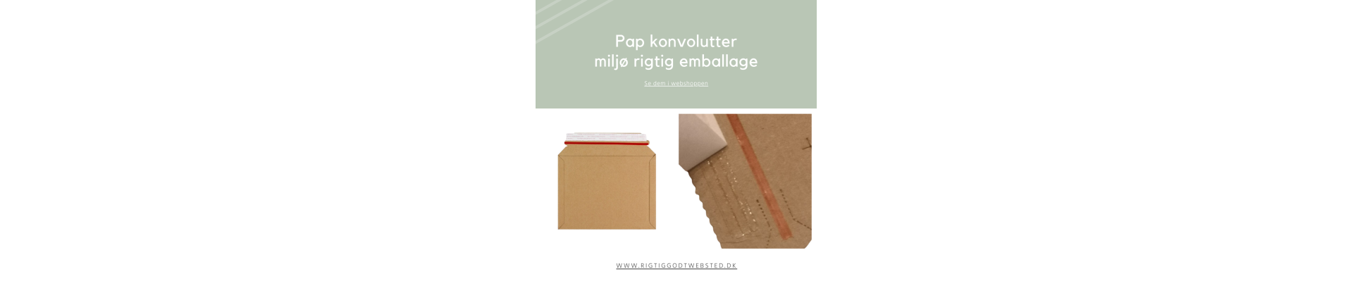 Papkonvolutter / hård