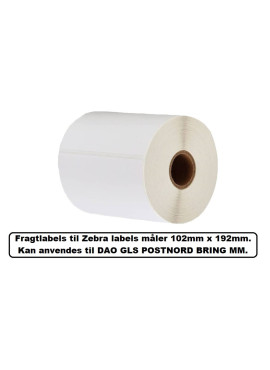 Fragtetiketter 102 x 192 mm