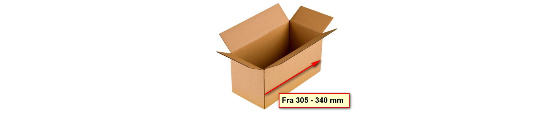 Kasser fra 305 - 340 mm